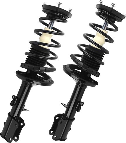 KUSATEC 171954 171953 Rear Pair Complete Struts Shock Absorber fit for 1998-2002 Chevy Prizm, 1993-1997 Geo Prizm, 1993-2002 Toyota Corolla; Left/Right Struts with Coil Spring Assemblies in Saudi Arabia