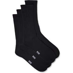 Brooks Brothers Men's Ribbed Heavy Cotton Blend Casual Crew Socks, in Kuwait