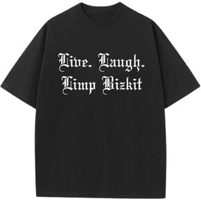 Emo Aesthetic Graphic T-Shirt, Y2K Nu Metal Style Heavy Cotton Tee in Kuwait