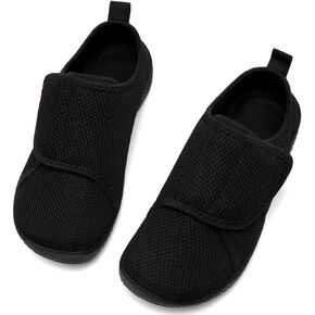 Extra Wide Women Diabetic Shoes Adjustable Hook and Loop Closure Slip On Orthopedic Sneakers Comfortable Walking Shoes for Neuropathy Swollen Edema Arthritis Feet & Elderly Indoor Outdoor in Saudi Arabia