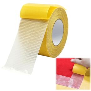 شريط حاشية بدون خياطة بدون كي - 1.97 بوصة × 66 قدم (20 مترًا) - شريط قماشي قوي للغاية مزدوج الجوانب للملابس والسراويل والستائر والسجاد | شريط هيمينج شديد التحمل in Kuwait