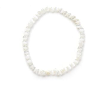 Selenite Bead Bracelet - Stretch Crystal Bracelet for Meditation & Everyday Wear - Crown Chakra For Serenity, Purification, Peace in Saudi Arabia