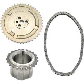 Michigan Motorsports LS Timing Chain Set | Katech C5-R Timing Chain 3-Bolt Cam Sprocket Crankshaft Gear | Fits 4.8L 5.7L 6.0L 6.2L in Kuwait