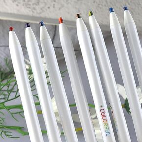 10 Pcs Mechanical Rainbow Pencils 7 Color in 1 Colored Pencil, Colorful Pencils for drawing, coloring, or crafting in Kuwait