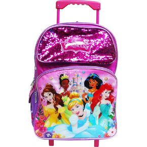 حقيبة ظهر مدرسية كبيرة الحجم مقاس 16 بوصة من Pod Princess للفتيات، باللون الوردي in Kuwait