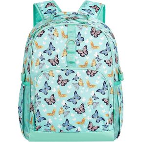 Choco Mocha Galaxy Backpack for Girls, Elementary School Backpack for Girls Ages 6-8 Kids Kindergarten Backpack Bookbag 17 Inch with Chest Strap, Purple in Kuwait