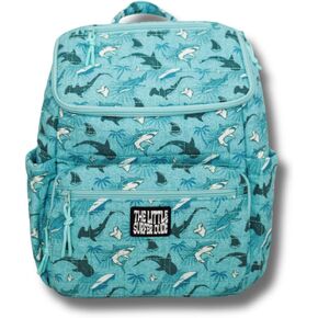 White Canvas Shark Backpack in Saudi Arabia