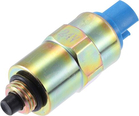 X AUTOHAUX 1 قطعة قطع الوقود اغلاق صمام الملف اللولبي 24 فولت 7185-900P 17/105804 ل بيركنز in Saudi Arabia
