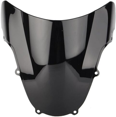 Motorcycle Front Windscreen ABS Plastic Windshield Protection Wind Deflector Screen Application for Suzuki GSXR600 GSXR750 K1 GSXR 600 750 2001-2003 (Black) in Saudi Arabia