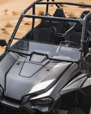 SAUTVS Clear Front Half Windshield for Honda Talon 1000, Lightly Dustproof Durable PC Half Windscreen for Honda Talon 1000R 1000X 1000X-4 2019-2025 Accessories in Saudi Arabia