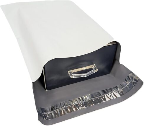 1000-Pack White Poly Mailers Self Seal Shipping Bags, 2.5 Mil Tear Resistant Waterproof Envelopes, Opaque Mailing Bags for Small Business Packaging (7.5" x 10.5") in Kuwait