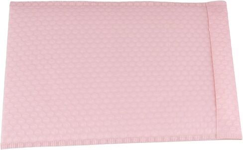 HOZEON 10 x 12 Inch Bubble Mailers 50 Pack - Waterproof Self Seal Padded Envelopes, Light Pink Shipping Bags for Books Clothes, Small Business Packaging in Saudi Arabia
