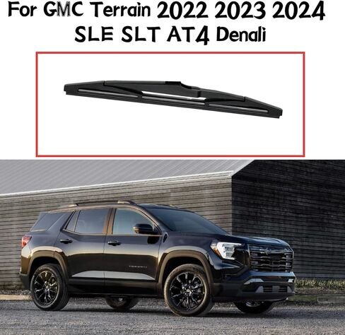 Rear wiper blade For GMC Terrain 2022 2023 2024 SLE SLT AT4 Denali Rear back windshield wiper blade in Saudi Arabia