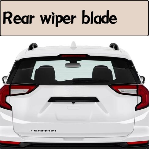 Rear wiper blade For GMC Terrain 2022 2023 2024 SLE SLT AT4 Denali Rear back windshield wiper blade in Saudi Arabia