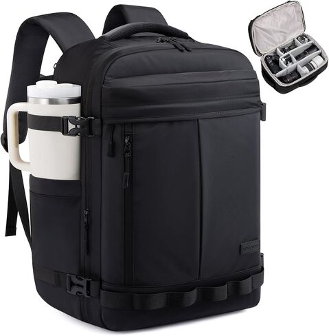 LOVEVOOK Camera Bag Backpack for Photographers, Professional DSLR, SLR & Mirrorless Camera Case, Carry On Personal Item Bags for Women Men, TSA 40L Travel Essentials Compatible with Canon/Nikon/Sony in Saudi Arabia