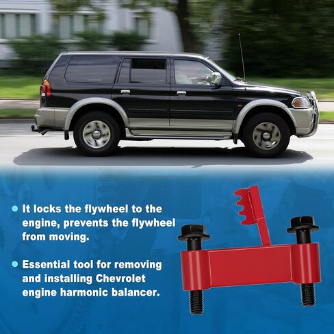 LS Flywheel Locking Tool, Flywheel Holding Tool Kit Compatible with Engine Chevy LS1, LS2, LS3, LS6,LSX, Flexplate Locking Holder Tool in Kuwait