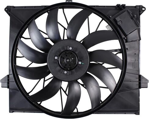 مجموعة مروحة تبريد الرادياتير لمرسيدس GL320 ML320 2007-2009، GL350 2010-2012، GL450 2007-2012، GL500 GL550 2008-2012، ML350 2010-2011، ML500 ML550 2008-2011 in Kuwait