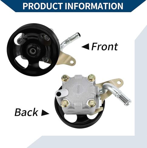 No.491101CB0B Power Steering Pump with Pulley for Infiniti FX35 Base 3.5L V6 2009-2012 Power Assist Pump Consistent Aluminum Alloy 1 Pc Silver Tone in Saudi Arabia