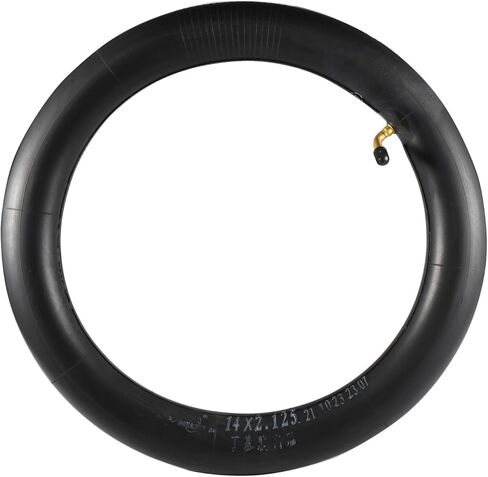 2 Pcs 14x2.125 Replacement Bike Inner Tubes with Angled Valve Stem Compatible with Electric Scooters, E-Bike Tire Tube and More in Saudi Arabia
