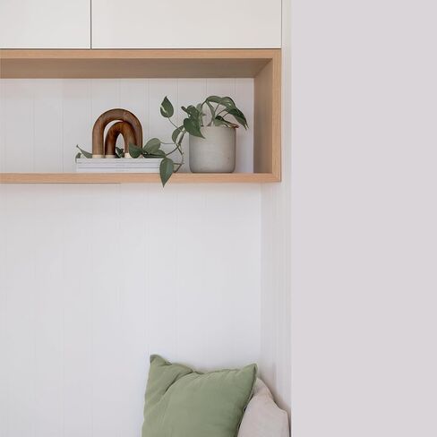 كائنات ديكور قوس الخشب - جمالية ديكور رف الكتب، ديكور طاولة القهوة الحديثة، لمسات ديكور المنزل، منحوتات خشبية، ديكورات الرف، ديكورات رف الكتب، عناصر ديكور خزانة الكتب in Kuwait