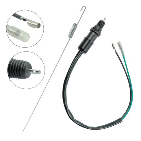 FLYPIG Universal Motorcycle Bike Rear Brake Light Switch with Spring Kit for Yamaha Honda Kawasaki Suzuki Quad Pit Scooter ATV Tail Light Switch in Saudi Arabia