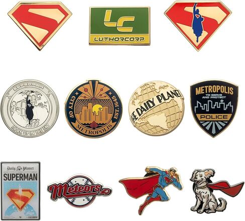 Superman Movie Blind Box Pin Set in Saudi Arabia