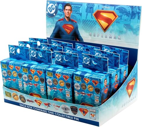 Superman Movie Blind Box Pin Set in Saudi Arabia