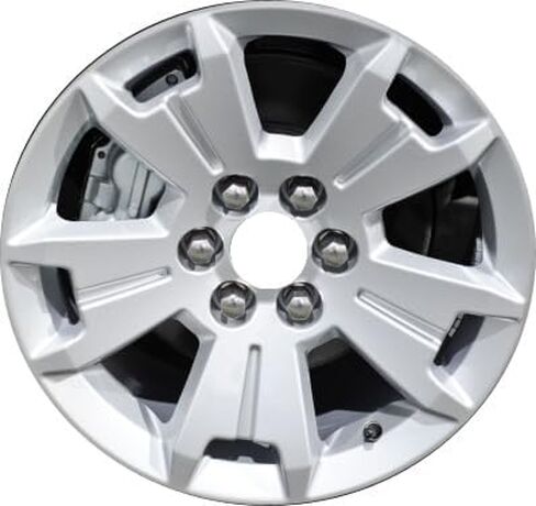 17" 17x8" Silver Reconditioned OEM Aluminum Alloy Wheel Rim for 2015-2022 Chevrolet Colorado | 5672 in Saudi Arabia