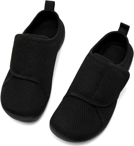 Extra Wide Women Diabetic Shoes Adjustable Hook and Loop Closure Slip On Orthopedic Sneakers Comfortable Walking Shoes for Neuropathy Swollen Edema Arthritis Feet & Elderly Indoor Outdoor in Saudi Arabia