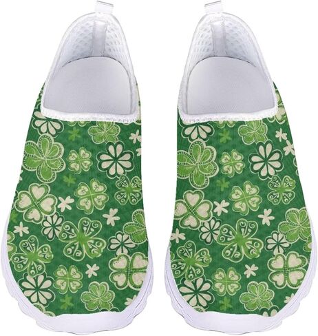 Walking Shoes for Women Slip-on Running Shoes Breathable Mesh Sneakers Womens Causal Flat Loafers,Size 35-43 EU in Saudi Arabia