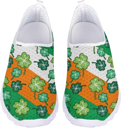 Walking Shoes for Women Slip-on Running Shoes Breathable Mesh Sneakers Womens Causal Flat Loafers,Size 35-43 EU in Saudi Arabia