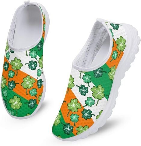 Walking Shoes for Women Slip-on Running Shoes Breathable Mesh Sneakers Womens Causal Flat Loafers,Size 35-43 EU in Saudi Arabia