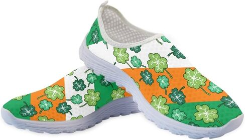 Walking Shoes for Women Slip-on Running Shoes Breathable Mesh Sneakers Womens Causal Flat Loafers,Size 35-43 EU in Saudi Arabia