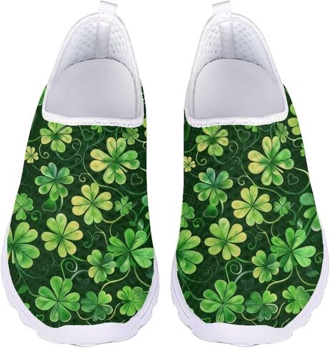 Walking Shoes for Women Slip-on Running Shoes Breathable Mesh Sneakers Womens Causal Flat Loafers,Size 35-43 EU in Saudi Arabia