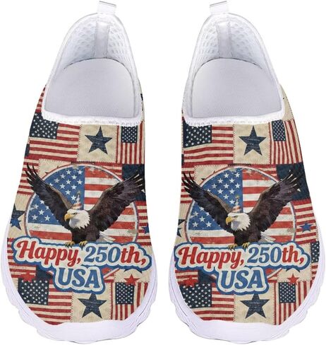 Walking Shoes for Women Slip-on Running Shoes Breathable Mesh Sneakers Womens Causal Flat Loafers,Size 35-43 EU in Saudi Arabia
