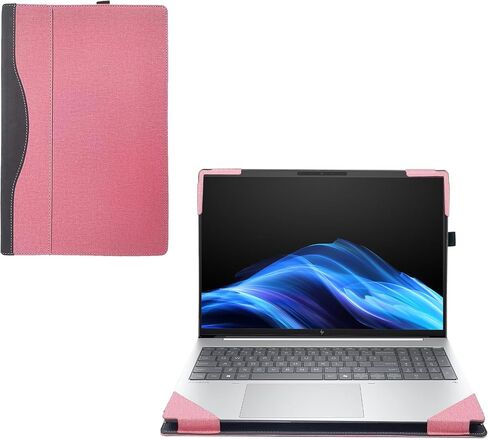 Laptop Cover Case for HP EliteBook X 14 G1i/EliteBook X Flip 14 G1i&OmniBook 5 Flip 14-fpxxxx [not Compatible with Any Other Model] 2-in-1 PU Leather Notebook Sleeve (Black) in Saudi Arabia