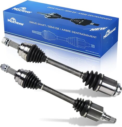 محور Maxfavor FWD CV لـ 2007 2008 2009 2010 2011 2012 2013 2014 2015 2016 2017 Jeep Patriot, Latitude North Sport 2.0L 2.4L L4، يناسب فقط محرك العجلات الأمامية ناقل الحركة اليدوي، عمود محور السيرة الذاتية الأمامي الأيسر الأيمن in Kuwait