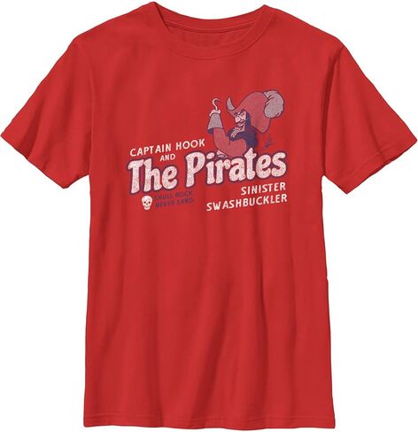 Disney Boy's Peter Pan Captain Hook and The Pirates T-Shirt in Saudi Arabia