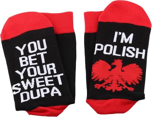 WCGXKO الجوارب الشعبية البولندية Pierogies البولندية هدية مهرجان البضائع هدية عيد الأب (POLISH S) in Saudi Arabia