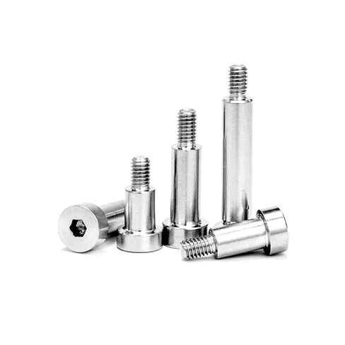 1/10pcs M2 M2.5 M3 M4 M5 M6 M8 M10 M12 304 Stainless Steel Hex Hexagon Socket Cap Allen Head Shoulder Roller Bearing Stuff Screw 10Pcs 3-M2.5 90mm in Kuwait