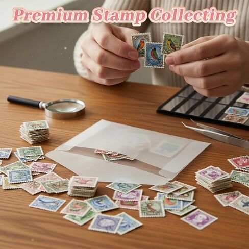 Xindojuz 50 PCS Vellum Envelopes, 4.5 × 3.2 Inch Translucent Glassine Envelope Self Sealing Mini Clear Envelopes Holders for Seeds Coin Stamp Collecting Lottery Ticket Gift Card Wedding Invitation in Saudi Arabia