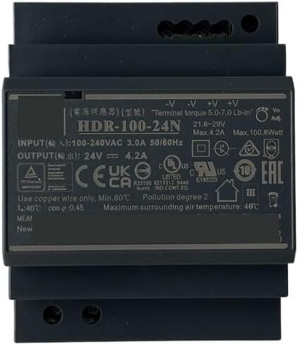 1 قطعة 100.8 واط دليل مصدر الطاقة HDR-100-24N | 24 فولت in Saudi Arabia