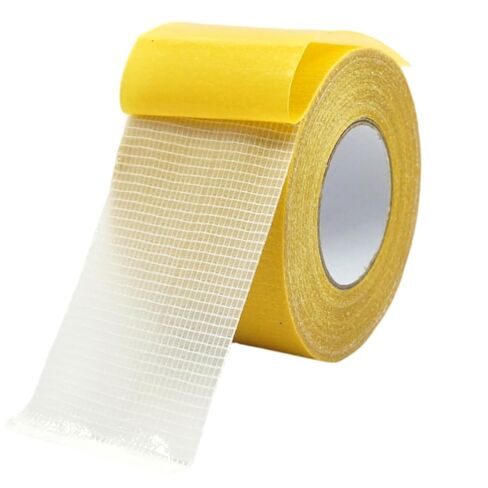 شريط حاشية بدون خياطة بدون كي - 1.97 بوصة × 66 قدم (20 مترًا) - شريط قماشي قوي للغاية مزدوج الجوانب للملابس والسراويل والستائر والسجاد | شريط هيمينج شديد التحمل in Kuwait