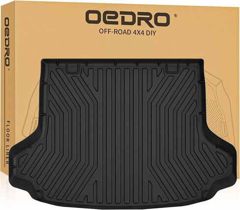 OEDRO Cargo Trunk Mat Fit for Honda HR-V 2023 2024 2025 2026 (Hybrid & Gasoline), TPE All Weather Custom Fit Cargo Liner for HRV EX-L/LX/Sport Automotive Trunk Liner Accessories Waterproof, Black in Saudi Arabia