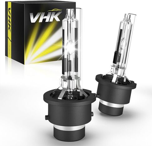 VHK D2R for 2001 2002 2003 Lexus IS300 LS430 Xenon HID Headlight Bulbs Low Beam, ES300 RX300 GS300 GS430 Headlamp, 6000K Cool Bright White, Discharge Dipped Light 35W D2RC1, Not Fit Halogen, 2 Pack in Saudi Arabia