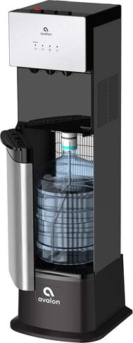 Avalon Water Cooler Dispenser Base, Pedestal Height Extender for Bottom Loading and Bottleless Models, BASE-BLK in Kuwait