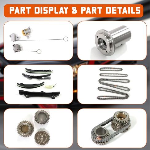 Timing Chain Kit Water Pump Fits for 2011-2015 Chrysler-200,300,Town & Country, for Dodge-Avenger,Challenger,Charger,Journey, for Jeep-Wranger Grand Cherokee 3.6L Engine Timing Chain Set in Saudi Arabia