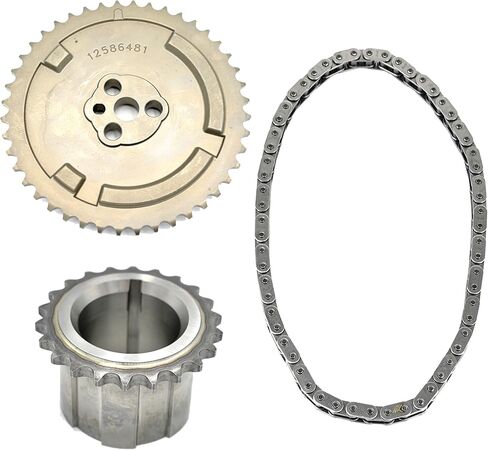 Michigan Motorsports LS Timing Chain Set | Katech C5-R Timing Chain 3-Bolt Cam Sprocket Crankshaft Gear | Fits 4.8L 5.7L 6.0L 6.2L in Saudi Arabia