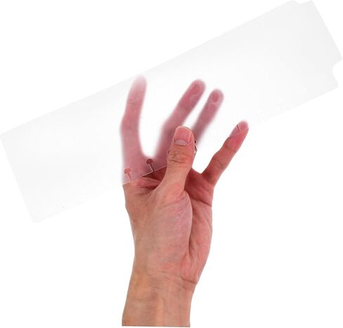 5Pcs Aesthetic Plastic Bookmark Dividers for Spiral Planners Transparent Month Binder Dividers Lightweight and for Notebook Organization and Document in Saudi Arabia