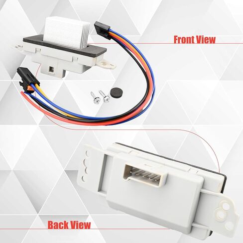 89018778 HVAC Blower Motor Resistor Compatible with 9-7x Escalade Grand Prix Impala Limited Tahoe Trailblazer Yukon Avalanche Sierra Silverado Suburban 1500 in Saudi Arabia